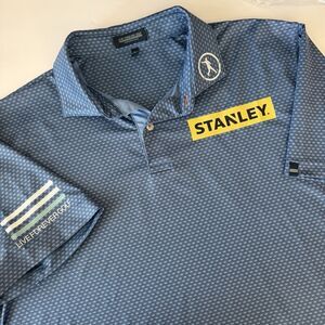 Live Forever Golf Polo Shirt Men's Large Performance Pro Tour Stanley